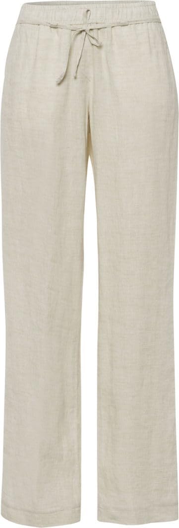 Brax pull-on broek linnen Farina in biscuit | BeOne