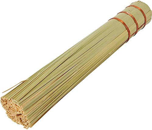 Tikusan Bamboo Wok Brush with Copper Coil for Pan, Pot, Palate Skillet Cleaning (7.1â€)