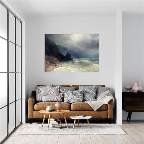 Impression murale sur toile Ivan Aivazovsky pour rafraîchir un mur vide sans cadre