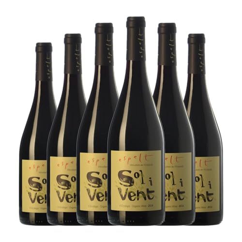 Espelt Sol i Vent Empordà Joven 75 cl Vino tinto (Caja de 6 Botellas de 75 cl)