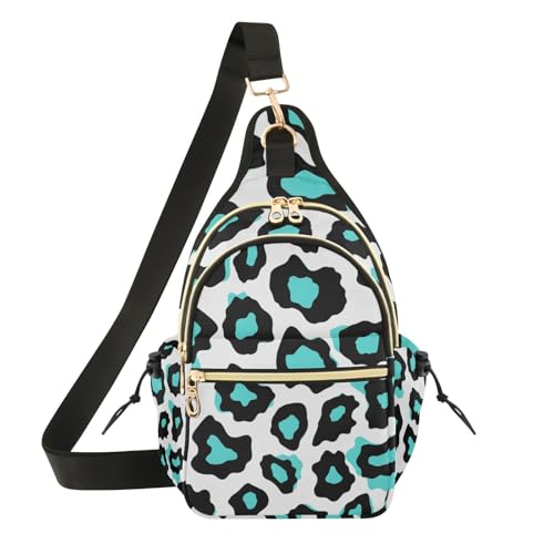 Sac à bandoulière pour le golf et sac tendance léopard pour femme en voyage