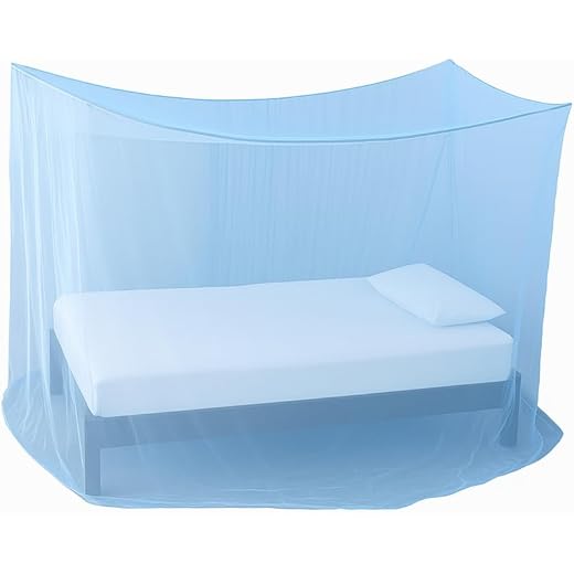 Divayanshi Foldable Mosquito Net for Single Bed 4 x 6.5 ft