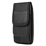Stile semplice: puoi scegliere tra due stili: verticale o orizzontale. Questo supporto per cintura per telefono si adatta alle tue esigenze per telefoni da 5,5 a 6,5 pollici e migliora il tuo senso della moda. Grazie al suo design semplice, si abbina a qualsiasi outfit.