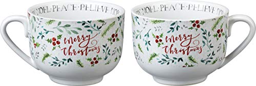 Primitives-by-Kathy-104199-Merry-Christmas-Mug-20-0z-Multicolor Primitives by Kathy 104199 Merry Christmas Mug 20 0z Multicolor