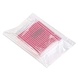 NUOLUX Lipstick Applicators,150pcs Disposable Lip Gloss Lipstick Wands (Pink)