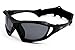 SeaSpecs Stealth Extreme Sports Floating Sunglasses, Black