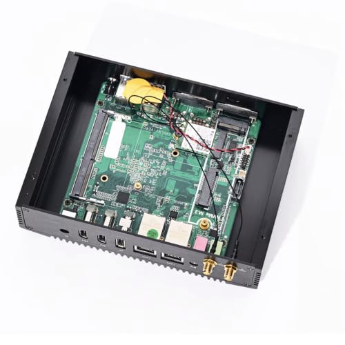 Image of KINGDEL Fanless Mini PC N95 CPU Up to 3.4GHz 8GB DDR4 RAM 128GB NVMe SSD