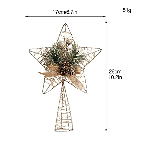 YLSZHY - Puntale per albero di Natale con