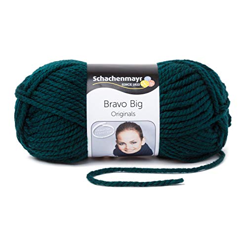 Schachenmayr Bravo Big, 200G Tanne Fils À Tricoter Cover