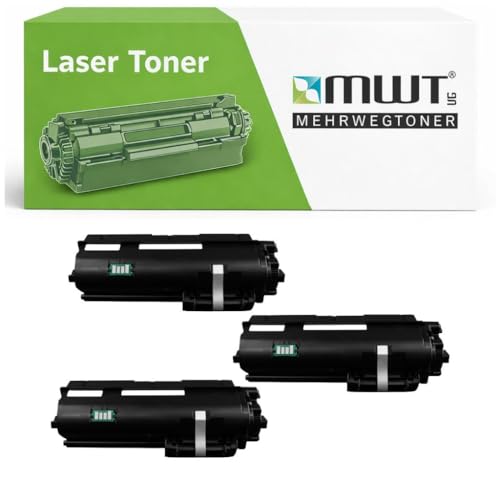 Toner compatible Utax P-4020 P-4025 P-4026 noir haute capacité lot de 3 cartouches