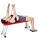 Foldable Portable Weight Bench - Multi Function Workout Bench and Ab Exercises