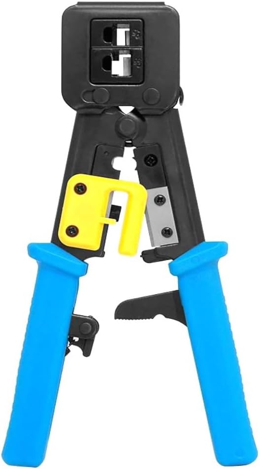 QPORT New Generation RJ45 Cable Crimping Network Tool 8P8C