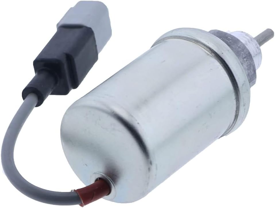 Shut Off Solenoid,Compatible with Perkins 402D 403C 403D 404C,U85206520,Engine Stop Solenoid for Excavator