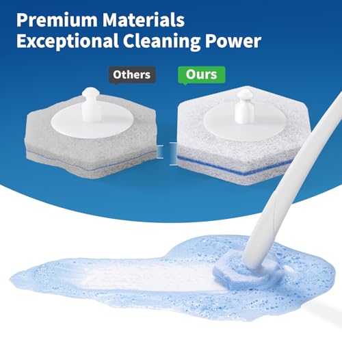 Compatible with Clorox Toilet Wand – Disposable Toilet Brush Head Refills (20 Count), Wand Not Included - Thumbnail 5