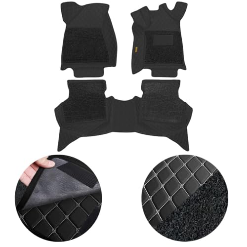 Image of 7D Car Floor Mat for Tata Punch Facelift 2026 Petrol /Diesel /CNG | Black