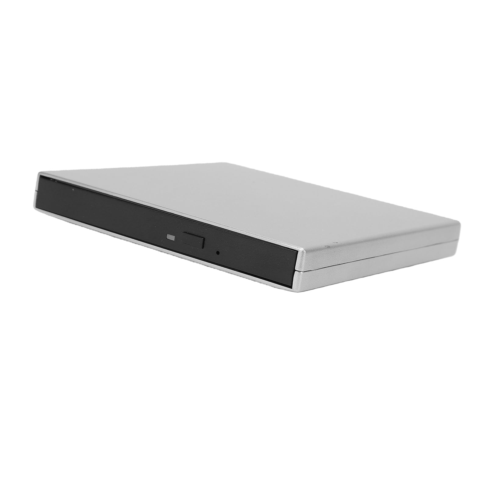 ASHATA Lecteur Optique USB Portable, Graveur CD 5 Gbps (Silver)