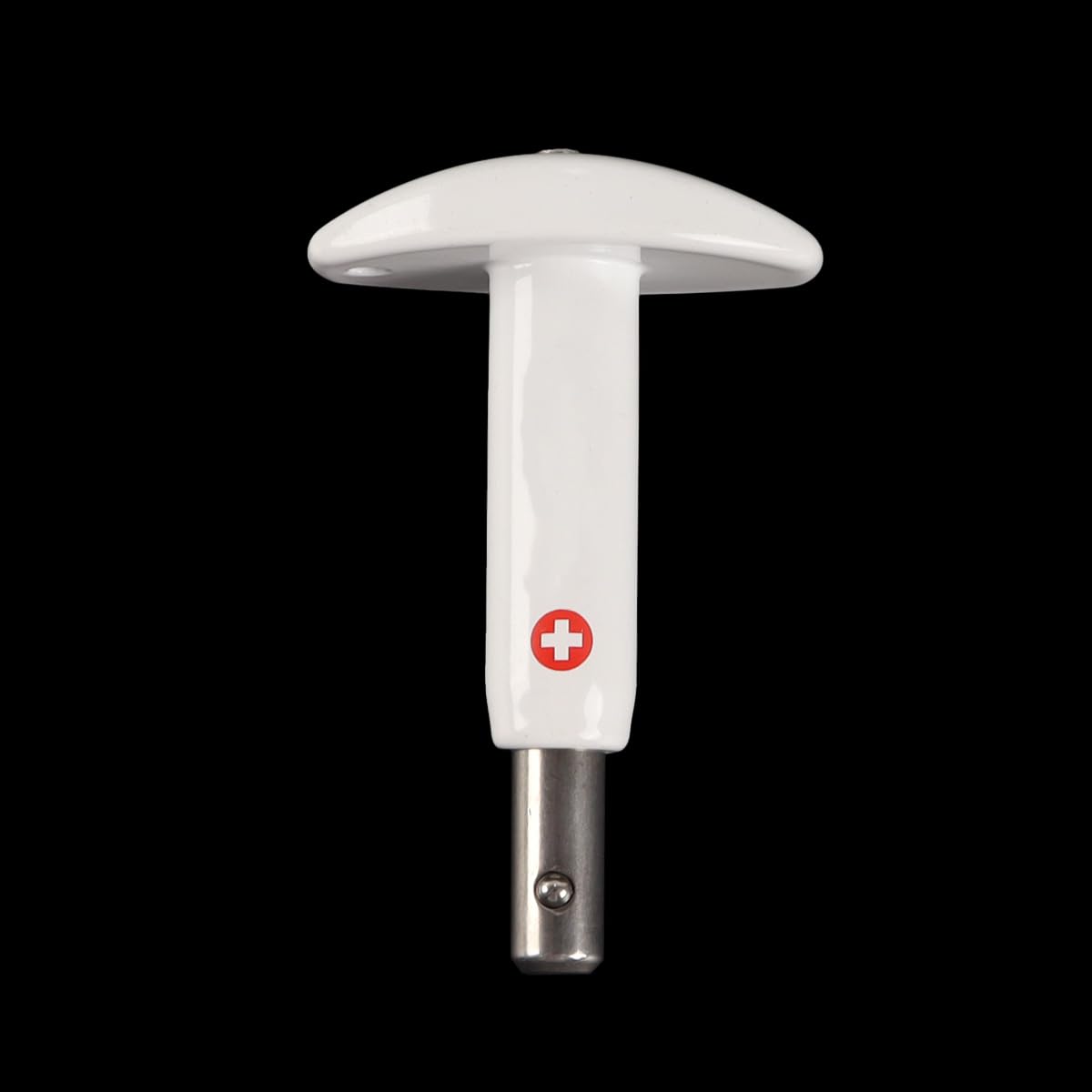 HUBa Estrattore di Cuscinetti in Acciaio Inox per Ruote da Skate, Pattini a rotelle, Longboard, profondità di rimozione 8 mm, Bianco