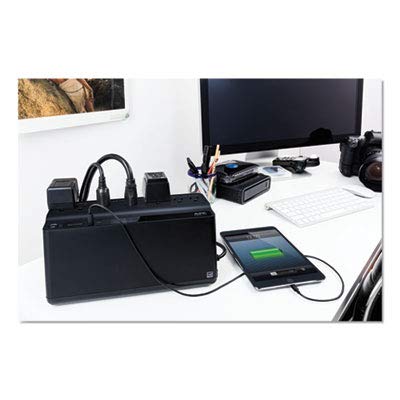 APC Smart-UPS 600 VA connected to a desktop computer setup