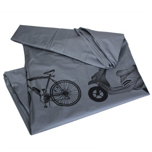 iSKYS Bicycle Bike Rain Dust Snow Waterproof Cover - Grey / Easy to Fold and Unfold, Waterproof and Durable Material--suitable for Indoor and Outdoor Use