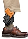 Fobus Tactical Ankle (Leg) Handgun Holster Model GL-2 A. for Glock - 17, 19, 22, 23, 34, 35-Black