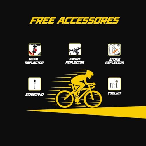 Image of CROW - Meridian Single Speed | 29 inch Unisex MTB Cycle for Boys and Adults | MTB Cycle with Duald Disc Brake | HI TENSILE Steel Frame | Mountain Bike | Unisex | Ideal for 5.8 FT +