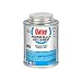 Oatey 30889 Medium Bodied Solvent Cement, 8 Oz, Can, Liquid, Black