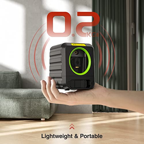 Huepar Laser Level, Self-Leveling Laser Level With Red Beam Cross Line Laser-Vertical And Horizontal Line, 66Ft Alignment Laser Tool For Picture Hanging And Diy Application, Battery Included-B011R #TOP3
