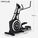 MAXXUS Crosstrainer CX 5.1 - Für Zuhause, Kompatibel mit App, Leise, mit Bluetooth, Magnetbremse, Programmen, 26 Schwungmasse - Ellipsentrainer, Elliptischer Heimtrainer, Cardio Trainingsgerät – Bild 2