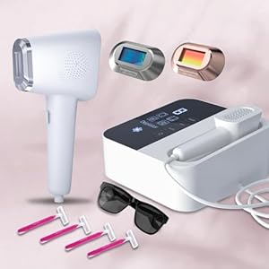 Laser Hair Removal for Women and Men, 3 in 1 IPL Hair Removal Device for Whole Body, Painless, Safety, Suitable for Beauty Salon, Spa and Home Use, Ideal Gift for Girls Women Men