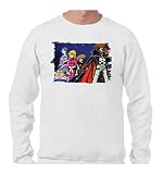 MERCHANDMANIA Sudadera El Capitan Harlock Piratas Heroes espaciales Sweatshirt.