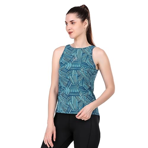 Image of ReDesign Apparels Women's Athleisure Dri Fast Workout Sleeveless Top Sports Gym Tshirt