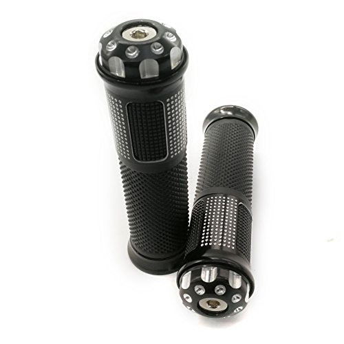 Kyobusa KY-GRIPS-BLACK Rubber Gel Handlebar Universal Motorcycle Hand Grips thumb #5