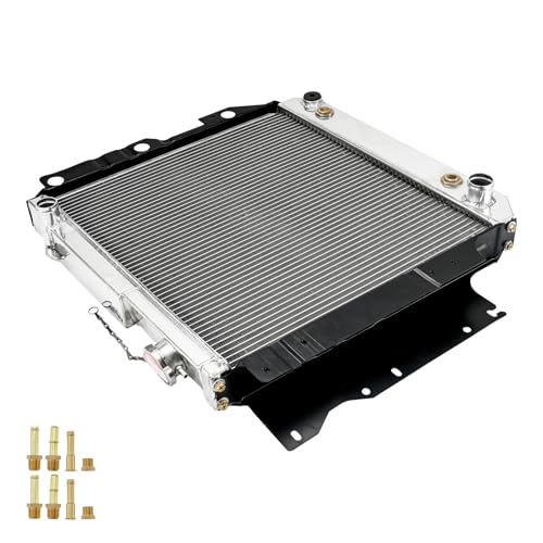 Torchbeam Replacement Engine Radiator for 2001-2005 C240, C230, C320, 2004-2005 CLK320, C280 3.0L, 2003 CLK320 3.2L, 2006-2007 C350 3.5L Transmission Oil Cooler Included CU2337 by Torchbeam - Image 2