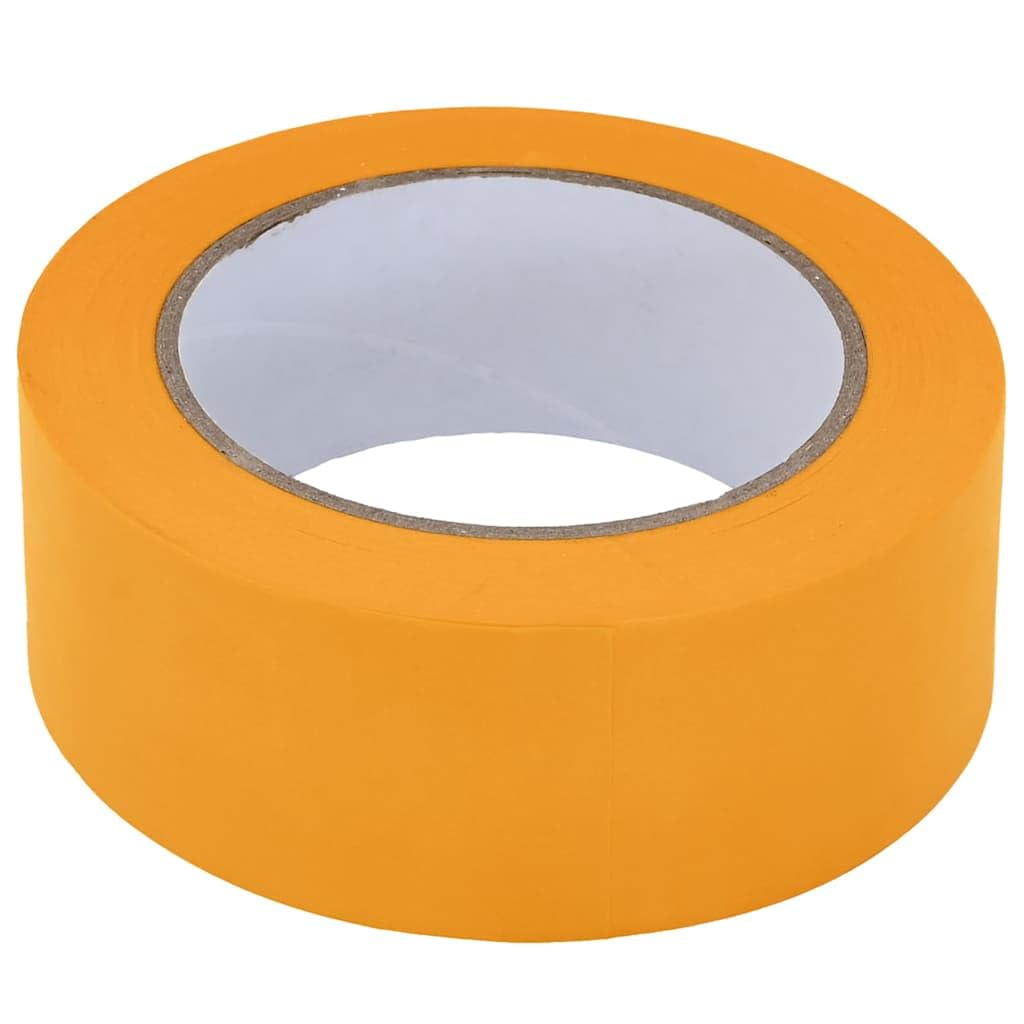 24 Rollen Malerkrepp 50mm x 50m Abklebeband Gelb, Malerband für Streicharbeiten, Maskierband für Innen- und Außenbereich, Präzises Abkleben für Heimwerker und Profis