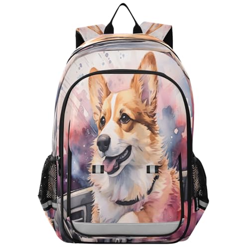 Sac à dos de voyage et d'école motif chiens 1473 polyvalent