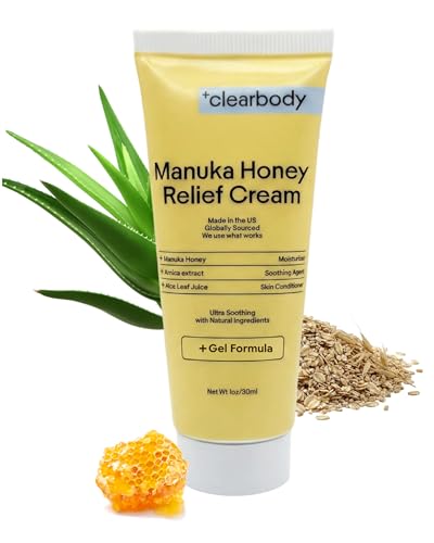 Clearbody Organics Manuka Honey Gel Cream for Eczema (1 fl oz)