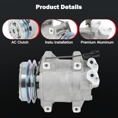 Image of CCIYU AC Compressor w /Clutch for Mitsubishi L200 2.5L 2008