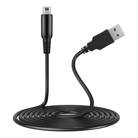 CUENSTOP 3DS USB Charger Cable, Power Charging Cord Compatible with New 3DS XL/New 3DS/ 3DS XL/ 3DS/ New 2DS XL/New 2DS/ 2DS XL/ 2DS/ DSi XL/DSi Cover