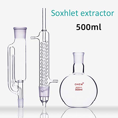 Condensatore Graham In Vetro Borosilicato - Giunto 19/22, Lunghezza 200mm, Per Distillazione - Foto 12