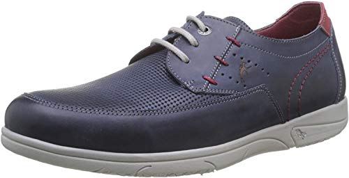 Fluchos Sumatra Zapatos de Cordones Derby, Hombre, Azul (Oceano 000), 44 EU (10 UK) Cover