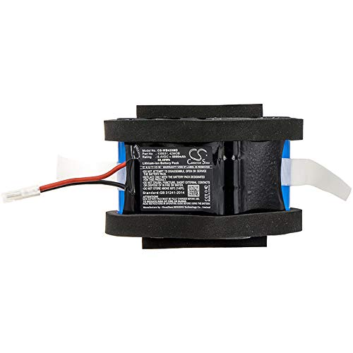 fithood battery replacement for welch-allyn spot vital signs monitor 105631 6000mah64v 42n0b-e1 420tb-e1 42mtb-e1 4200b-e1 42m0b-e1 42ntb