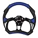 Rxmotor Universal Fit 320mm JDM Battle Racing Steering Wheel New - Acura Honda Toyota Mazda Mitsubishi etc (BLUE)