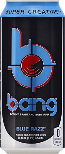 Vpx Bang - Blue Razz - 16fl.oz. (Pack of 4)