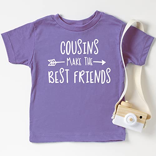 Cousins Make The Best Friend T-Shirt for Baby and Toddler Girls Fun Family Outfits2
