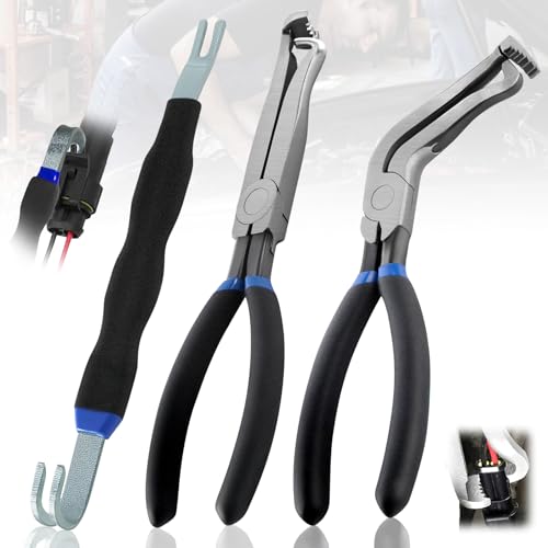 3Pcs Electrical Disconnect Pliers 37960/37980, Electrical Connector Separator 13120, 8