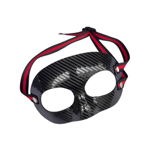 JISADER Maschere per Il Viso Sportive Protezioni per Il Naso Visiera per Il Viso, Copertura per Il Viso da Calcio Durevole Maschera da Basket Protezione per, Stile B 17X10 CM