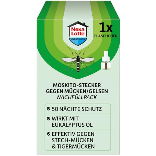 Nexa Lotte Moskito Stecker Nachfüllpack 27 95 ml Mückenschutz innen