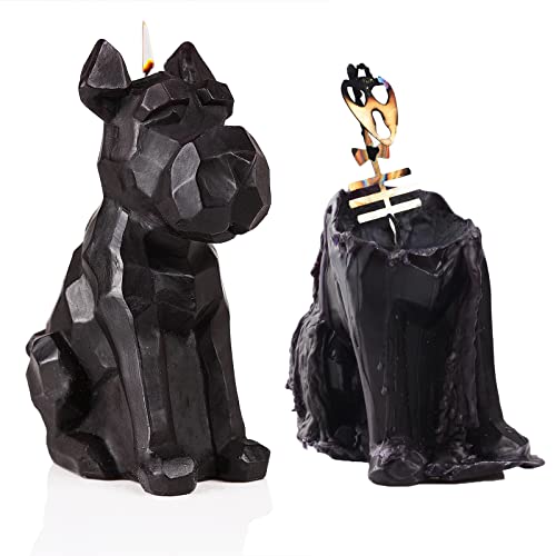 Bougie unique pour les amoureux des chiens déco salon