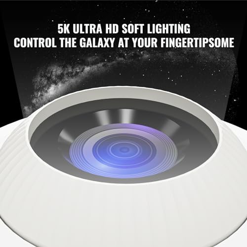 Araierd Star Projector Plus – Home Planetarium with App Control, Galaxy Night Light HD Nebula & Planet Projection, Stress Relief & Sleep Aid for Adults & Kids, Clear & Bright Projection for Bedroom - Thumbnail 7