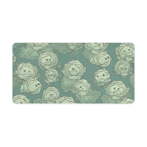 Tapis de souris de jeu chou avec base antidérapante pour bureau